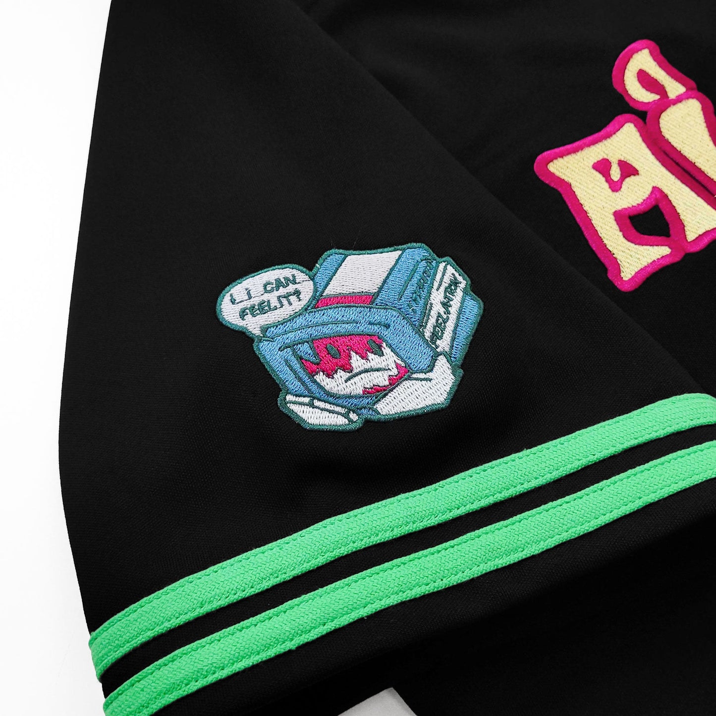 ALLEYCVT FEEL IT BASEBALL JERSEY BLACK