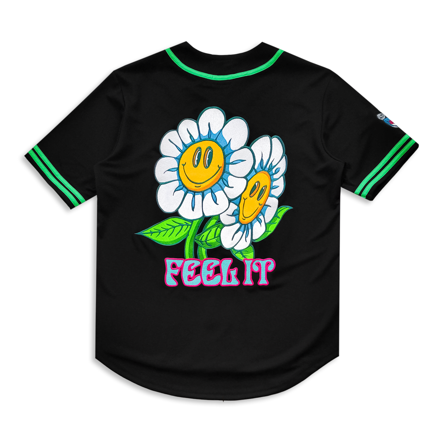 ALLEYCVT FEEL IT BASEBALL JERSEY BLACK