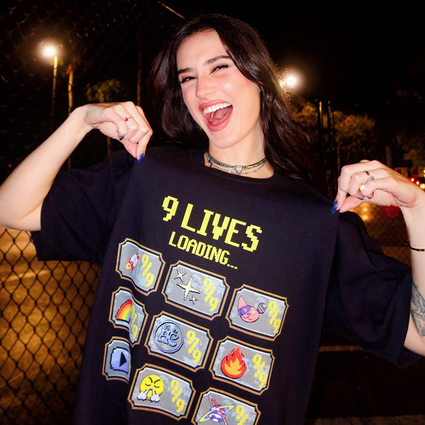 ALLEYCVT - 9 LIVES CVTSCAPE TEE