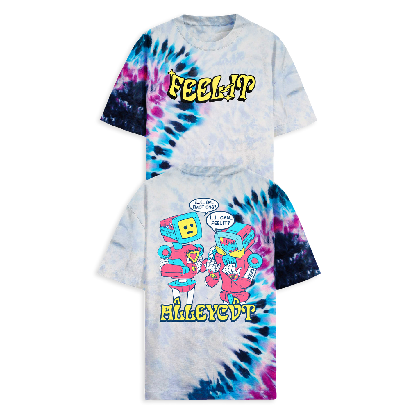 ALLEYCVT - FEEL IT TIE DYE TEE