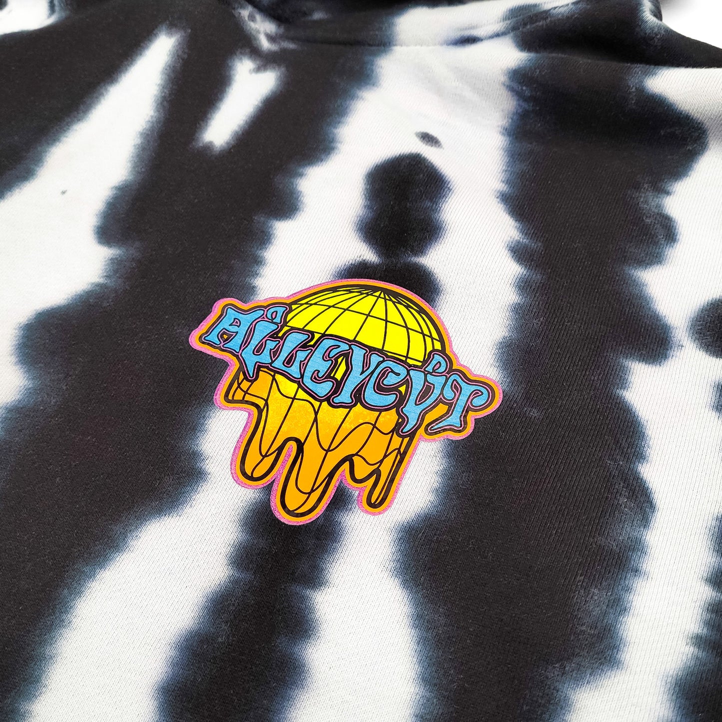 ALLEYCVT - OTHER SIDE TIE DYE HOODIE