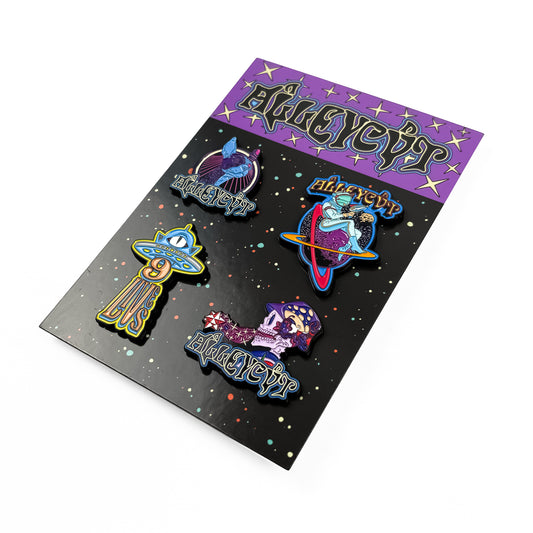 ALLEYCVT - 9 LIVES PIN PACK