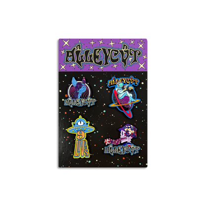 ALLEYCVT - 9 LIVES PIN PACK