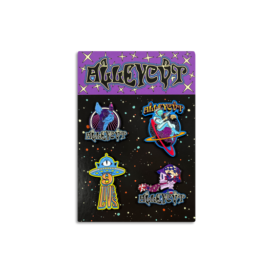 ALLEYCVT - 9 LIVES PIN PACK