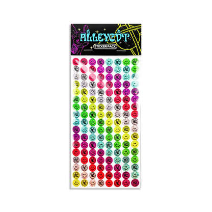 ALLEYCVT - SMILEY STICKER PACK