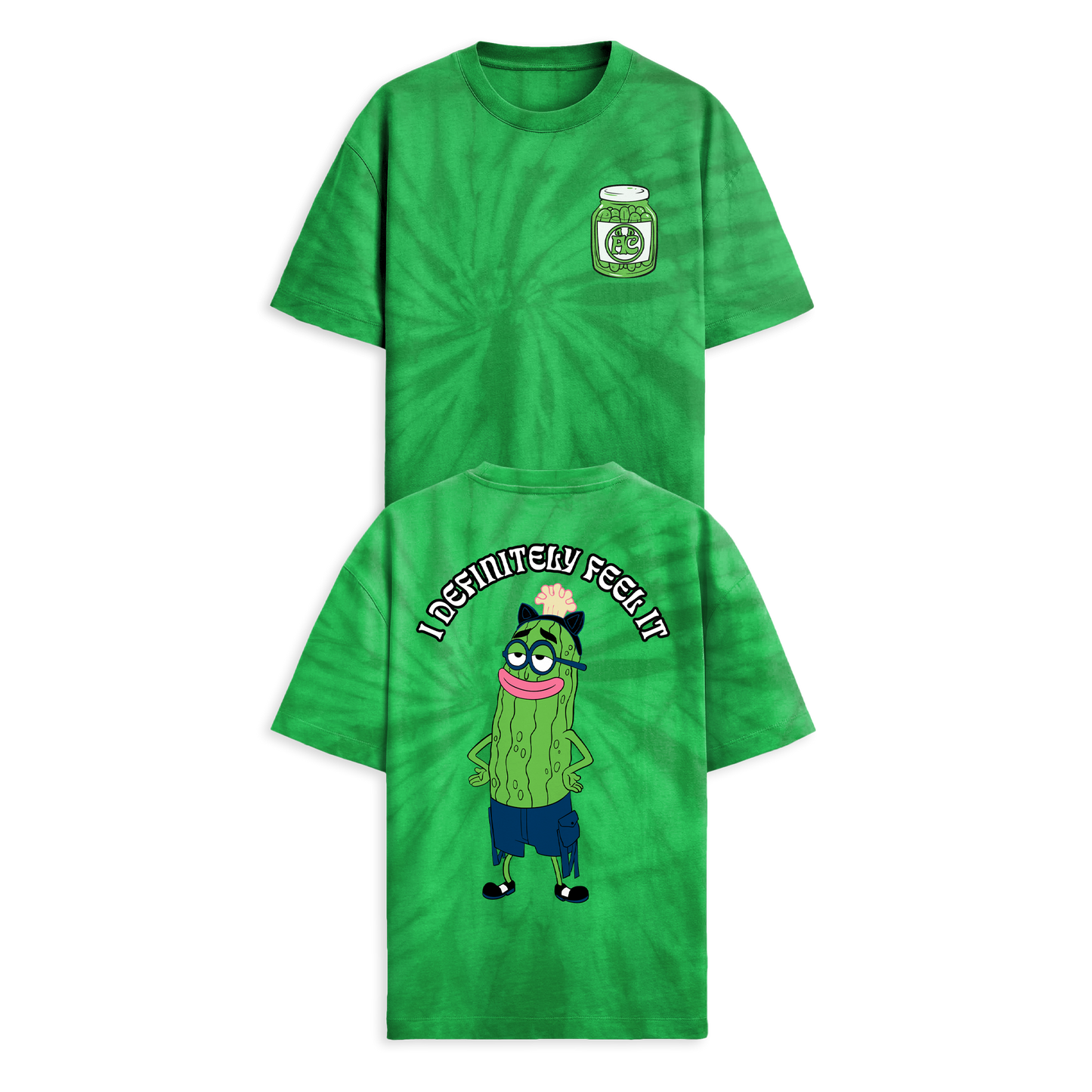 ALLEYCVT - KEVIN THE SEA PICKLE TIE DYE TEE (PRE ORDER)