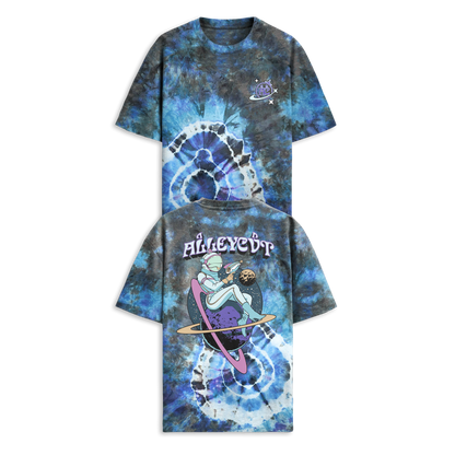 ALLEYCVT - ASTRO GIRL TIE DYE TEE