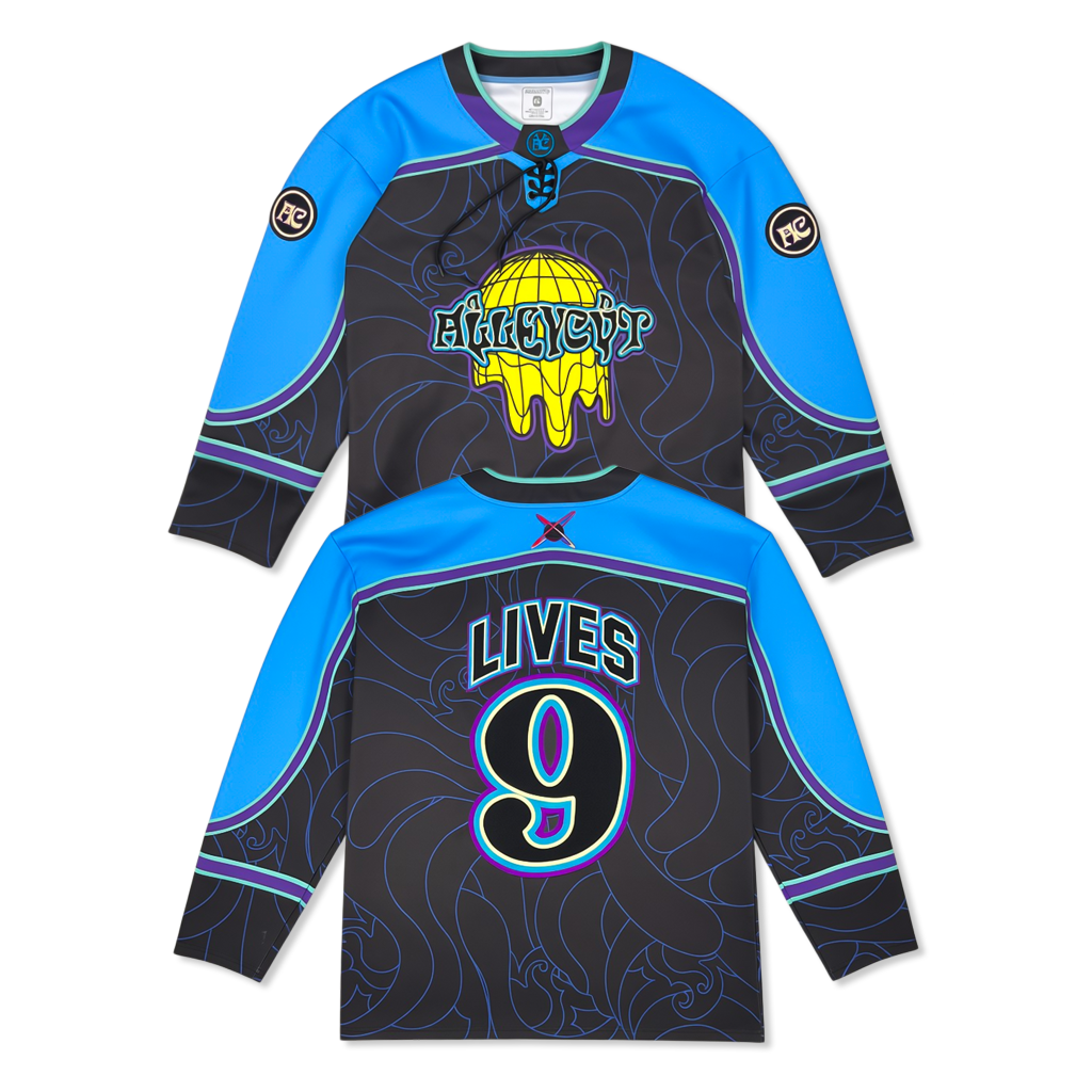 ALLEYCVT - 9 LIVES HOCKEY JERSEY