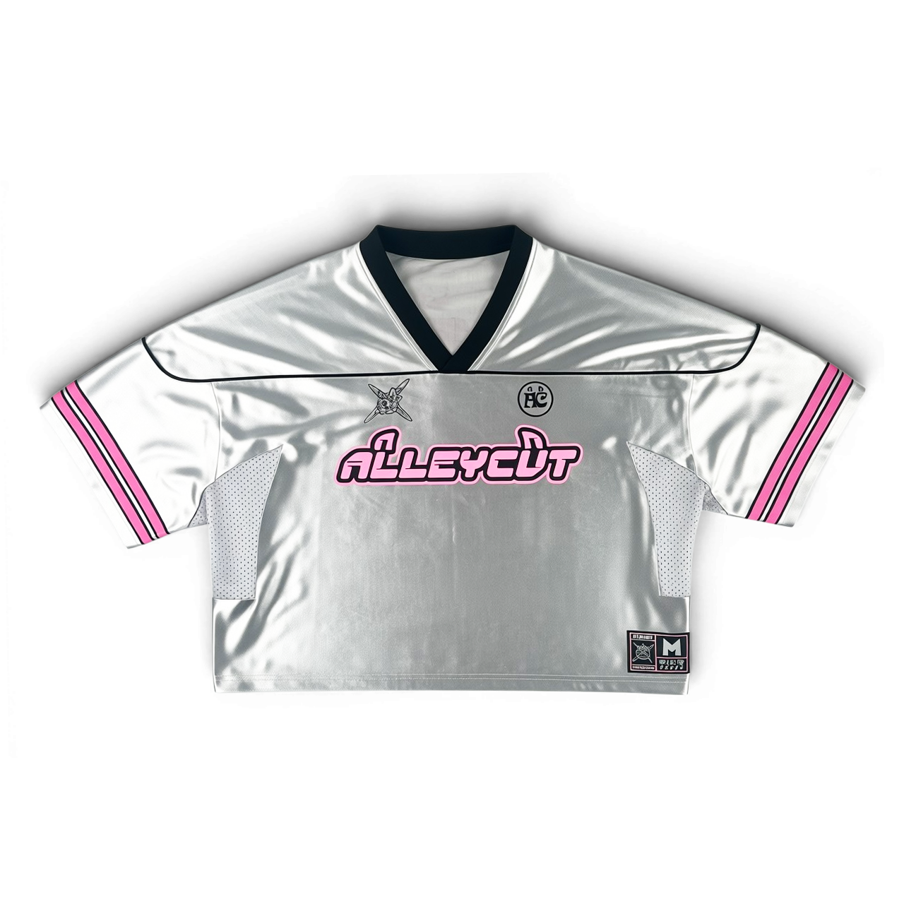 ALLEYCVT - SILVER CROP FOOTBALL JERSEY