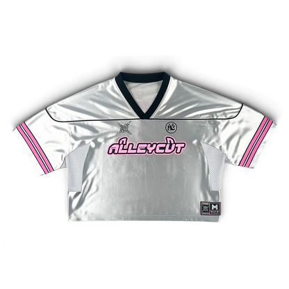ALLEYCVT - SILVER CROP FOOTBALL JERSEY