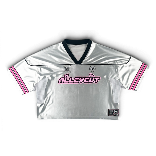 ALLEYCVT - SILVER CROP FOOTBALL JERSEY