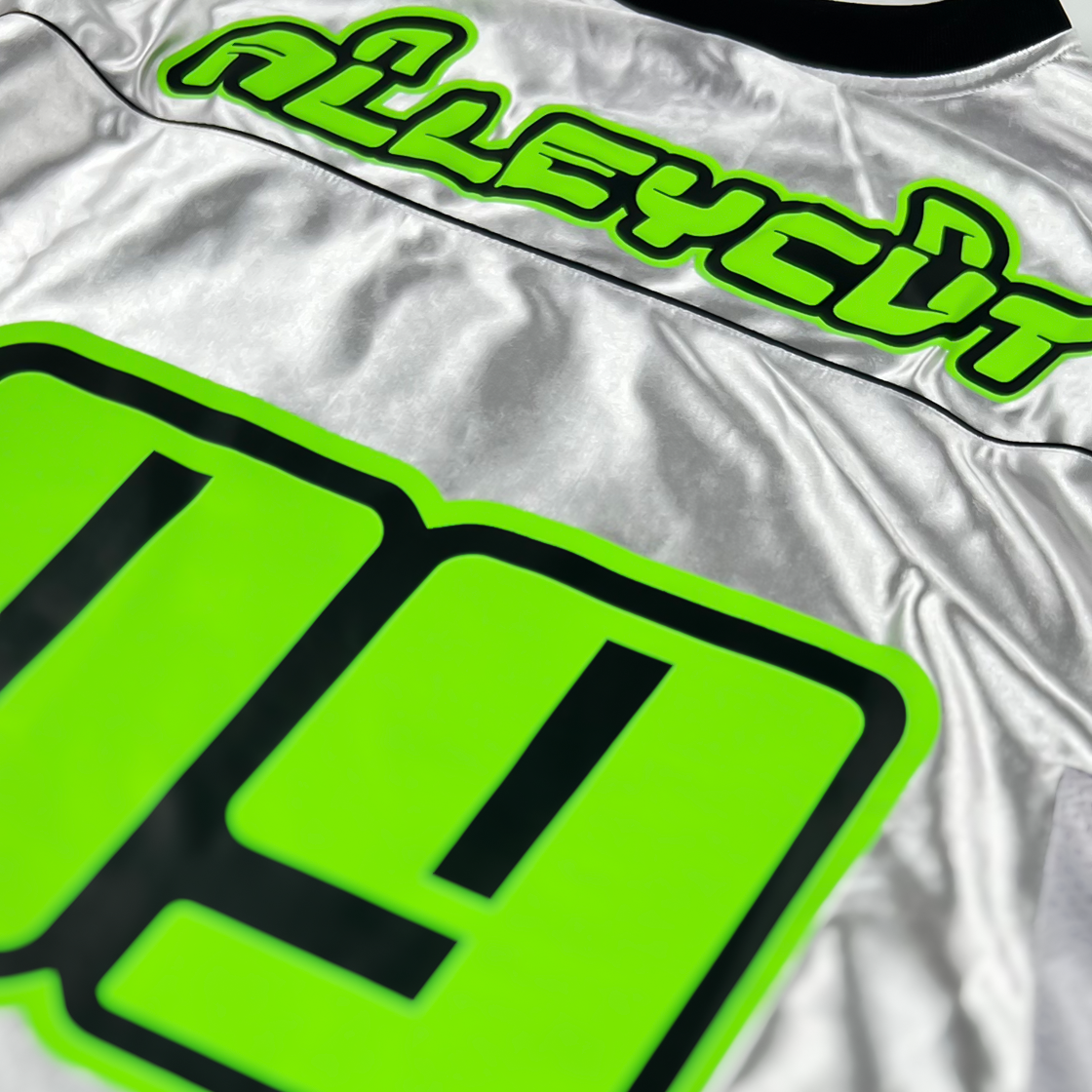 ALLEYCVT - SILVER FOOTBALL JERSEY